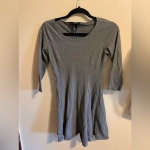 Grey Swing Dress